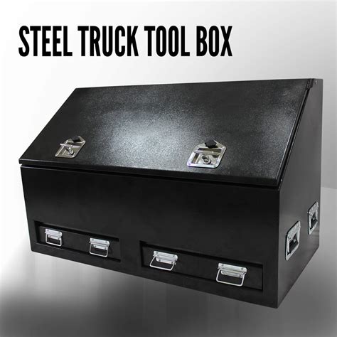 inbed steel tool box|truck tool box drawers.